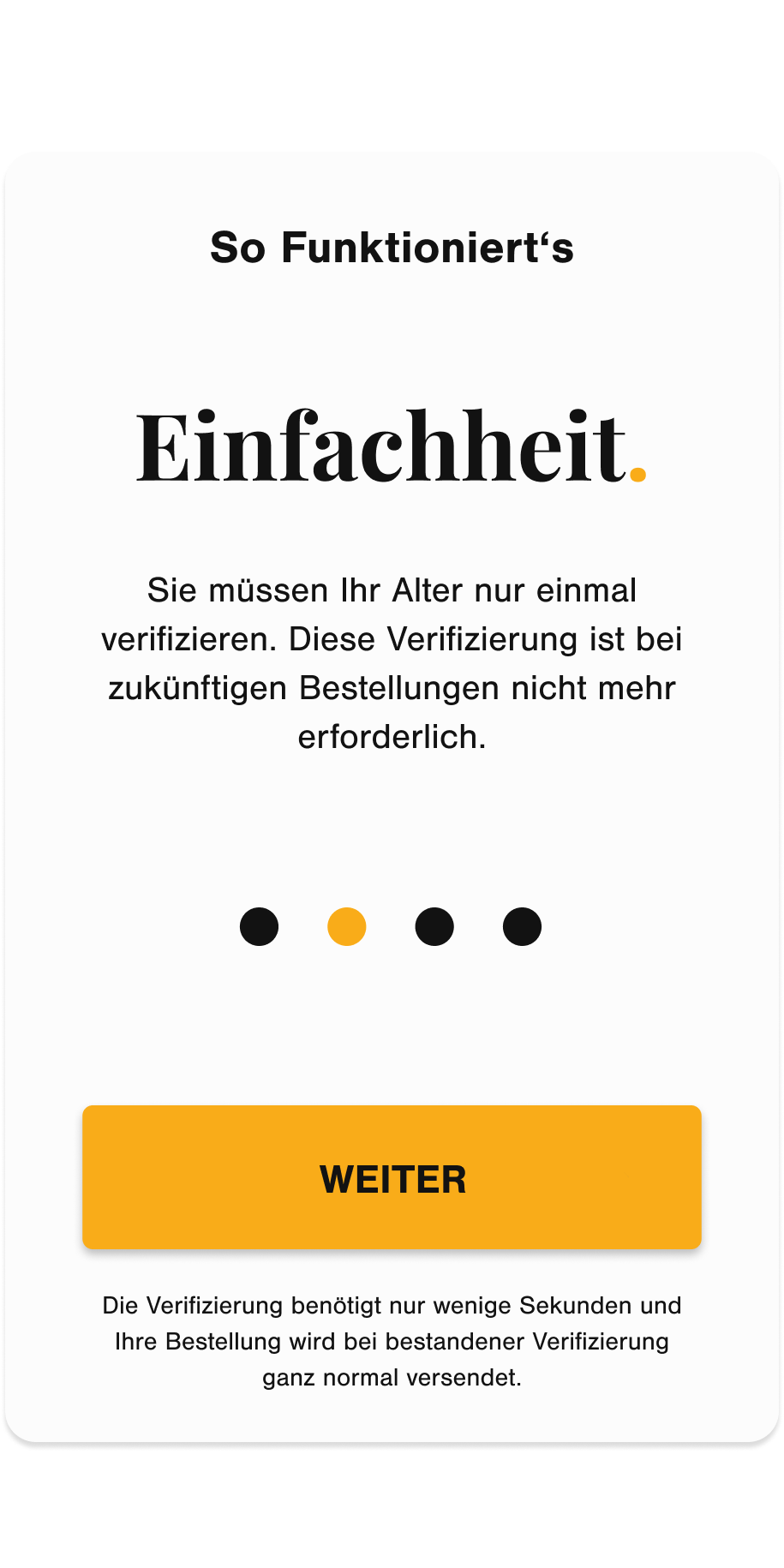 Altersverifizierung | VerifyMyAge